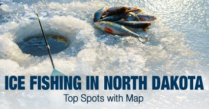 Ice Fishing in North Dakota (ND) – Top Spots with Map